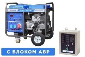 Бензиновый генератор ТСС SGG 10000EH3A с АВР 033533 для газового котла Бензиновый генератор ТСС SGG 10000EH3A с АВР 033533 для газового котла фото