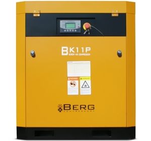 Винтовой компрессор Berg ВК-11Р-Е 8 (IP54) Винтовой компрессор Berg ВК-11Р-Е 8 (IP54)