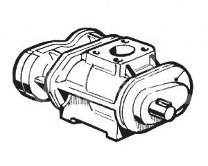 9056552 Винтовой блок компрессора ABAC