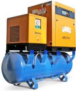 Винтовой компрессор Berg ВК-5.5РО-500 12 (IP54) с ременным приводом Винтовой компрессор Berg ВК-5.5РО-500 12 (IP54) с ременным приводом фото