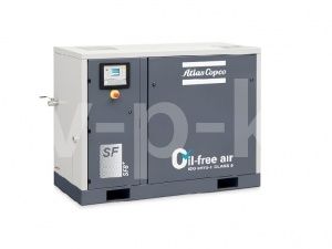 спиральный компрессор Atlas Copco SF 22+ 10P FM, спиральник Atlas Copco SF 22+ 10P FM, воздушный компрессор спирального типа Atlas Copco SF 22+ 10P FM
