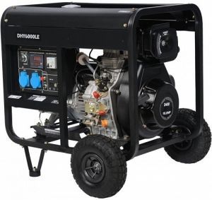 Дизельный генератор Hyundai DHY 6000LE