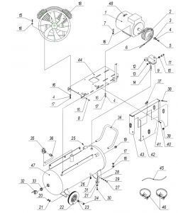 R 3141.00.00.400/500 Решетка в сборе для 100v90 фото