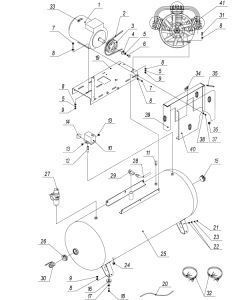 R 3101.00.00.201 Патрубок 3/8"х70 мм для 500lb75 фото