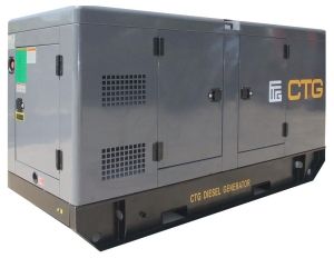 Дизельный генератор CTG AD-83RE в кожухе  фото