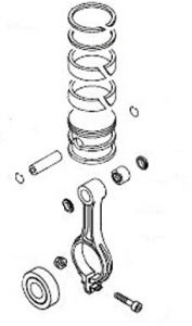 4191011000 Шатунно-поршневая группа Fiac VS 402 фото