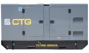 Дизельный генератор CTG 45IS в кожухе  фото