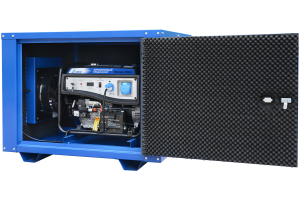 Бензиновый генератор  SGG 5000N в кожухе