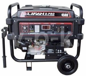 Бензиновый генератор Lifan S-PRO 4500  для газового котла Бензиновый генератор Lifan S-PRO 4500  для газового котла фото