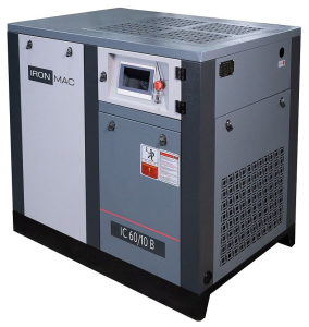 Винтовой компрессор IRONMAC IC 60/10 B масляный Винтовой компрессор IRONMAC IC 60/10 B масляный фото