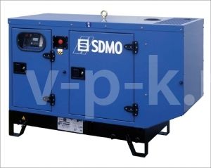 Дизельный генератор SDMO K17M в кожухе  фото