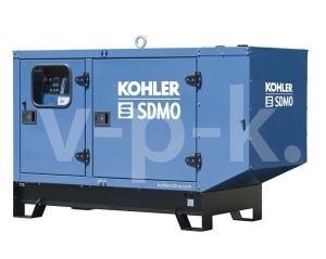 Дизельный генератор SDMO J44 в кожухе  фото