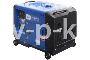 Дизельный генератор ТСС SDG 6000ES-1R в шумозащитном кожухе  фото