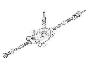 9056854 Ремкомплект комбинированного блока ABAC