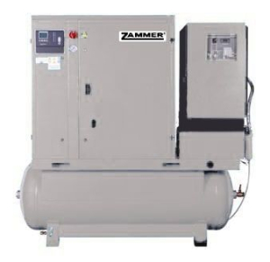 Винтовой компрессор Zammer SKTG22V-16-500/O2F с ресивером Винтовой компрессор Zammer SKTG22V-16-500/O2F с ресивером фото