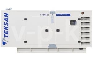 Дизельный генератор TEKSAN TJ255BD CROMPTON в кожухе  фото