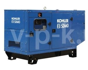 Дизельный генератор SDMO K33 в кожухе  фото