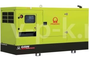 Дизельный генератор PRAMAC GSW150D 3-фазный в кожухе  фото
