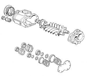 8234005 Ремкомплект винтового блока ABAC