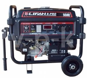 Бензиновый генератор Lifan S-PRO 5500  для газового котла Бензиновый генератор Lifan S-PRO 5500  для газового котла фото