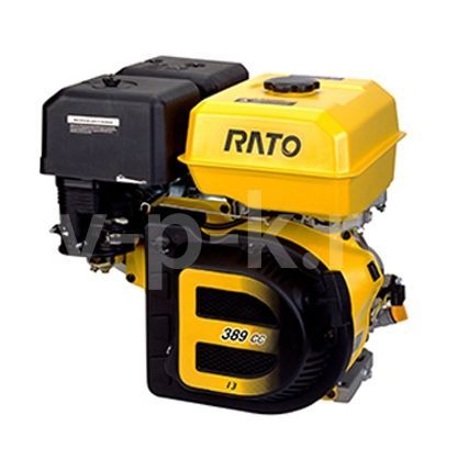 Двигатель RATO R390 (V-тип), (вал D=22,161 / L=88,5 (J609B c. 25,4))