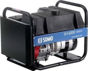 Бензиновый генератор SDMO SH 6000  фото