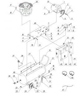 R 3101.00.00.301 Переходник 1/4"Mх3/8"F (аналог 4151600001) для 100v80