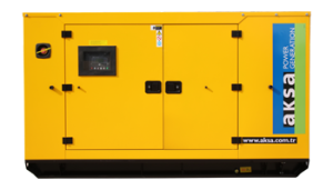 Дизельный генератор Aksa APD275A в кожухе  Дизельный генератор Aksa APD275A в кожухе  фото