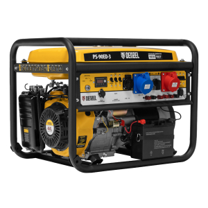 Бензиновый генератор DENZEL PS 90 ED-3 946944 портативный фото