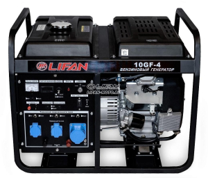 Бензиновый генератор Lifan 10 GF-4 Серия "Eco"  фото