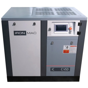 Винтовой компрессор IRONMAC IC 120/10 C VSD (IP23) с прямым приводом Винтовой компрессор IRONMAC IC 120/10 C VSD (IP23) с прямым приводом фото