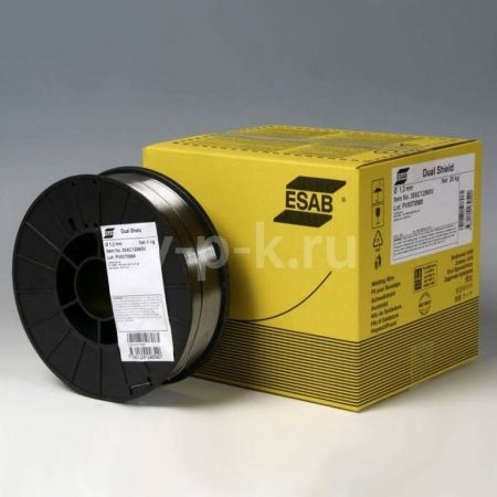 Проволока порошковая ESAB OK Tubrodur 15CrMn O/G ф 1,6 мм (кассета 4х5 кг)