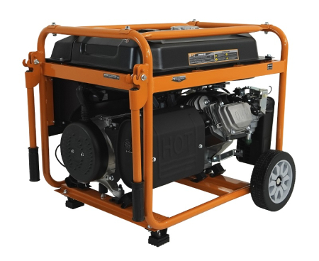 Бензиновый генератор  10500EA-3U с датчиком моточасов (с мощн без огранич при 1-но и 3-х фазном режиме)