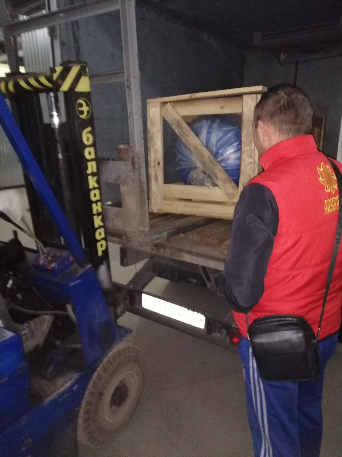 Отгрузка ресивера REMEZA в Воронеже