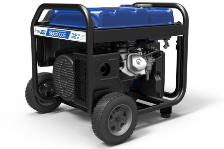 Бензиновый генератор ТСС SGG 8000Ei в погодозащитном кожухе