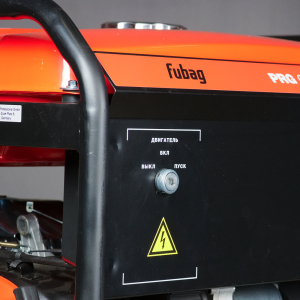 Бензиновый генератор Fubag PRG 6000 ES + Комплект колес и ручек для генераторов в ПОДАРОК 46717_838765 синхронный фото