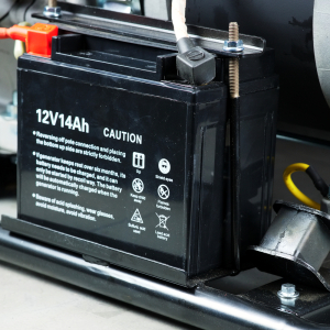 Бензиновый генератор Fubag PRG 5000 ES генератор + Комплект колес и ручек для электростанций в ПОДАРОК 46715_838765 синхронный фото