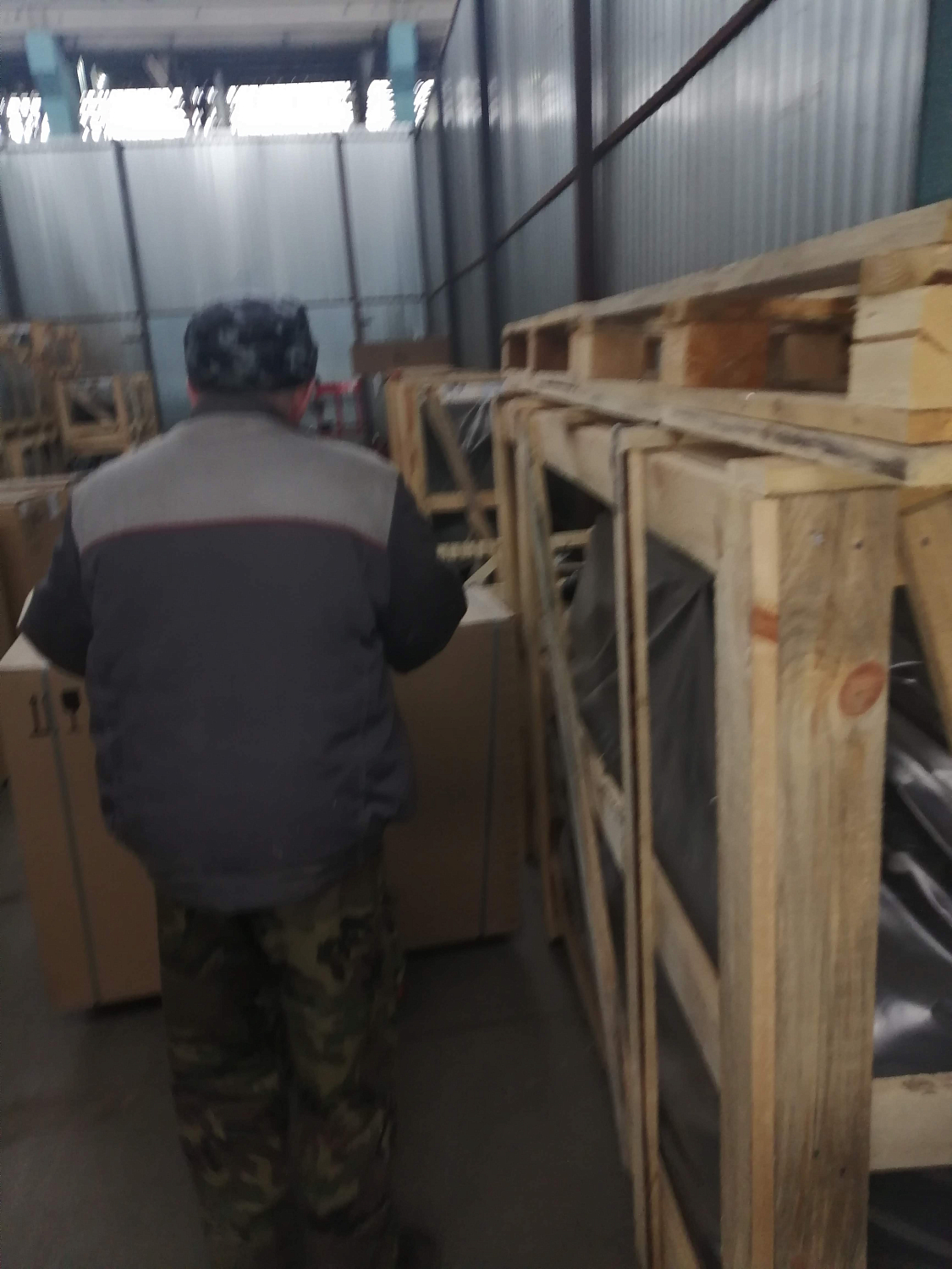 Отгрузка компрессора REMEZA СБ4/С-100.LB30A в Воронеже