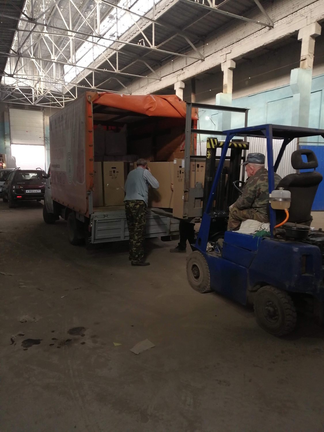 Поставка на склад ВПК продукции Ремеза