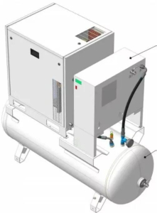 Спиральный компрессор Remeza КС10-8-270Д ременной фото