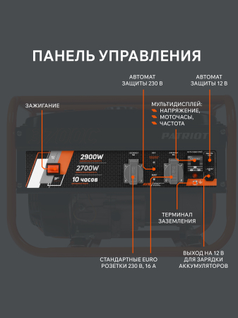 Бензиновый генератор  GRS 3700 C