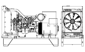 Дизельный генератор Onis Visa V 505 B  промышленный фото