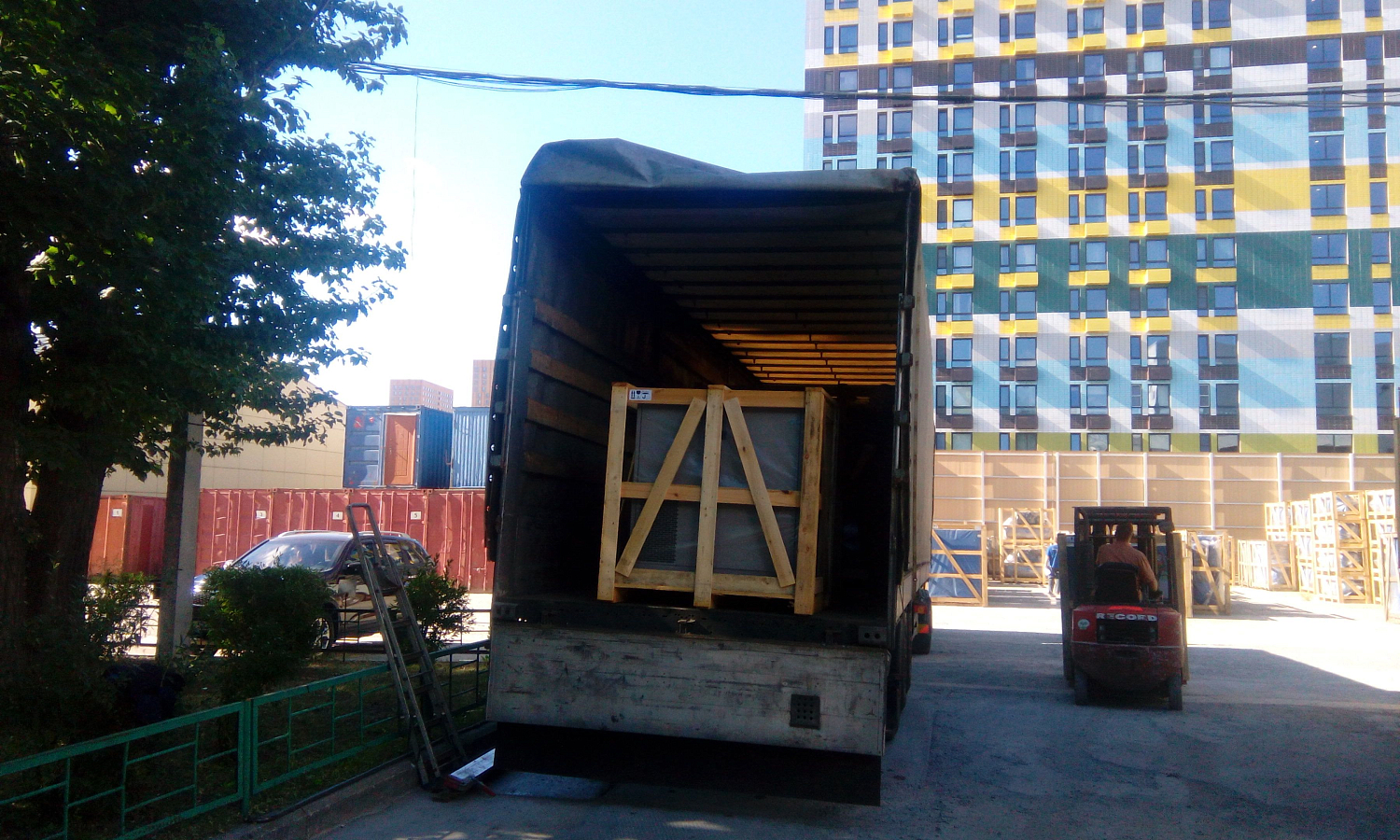 Поставка винтовых компрессоров Zammer и Remeza клиенту в регион