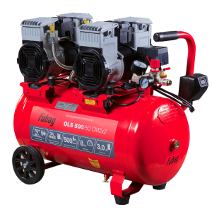 Поршневой компрессор Fubag OLS 500/50 CM2х2 + Набор пневмоинструмента Basic S1000 фото