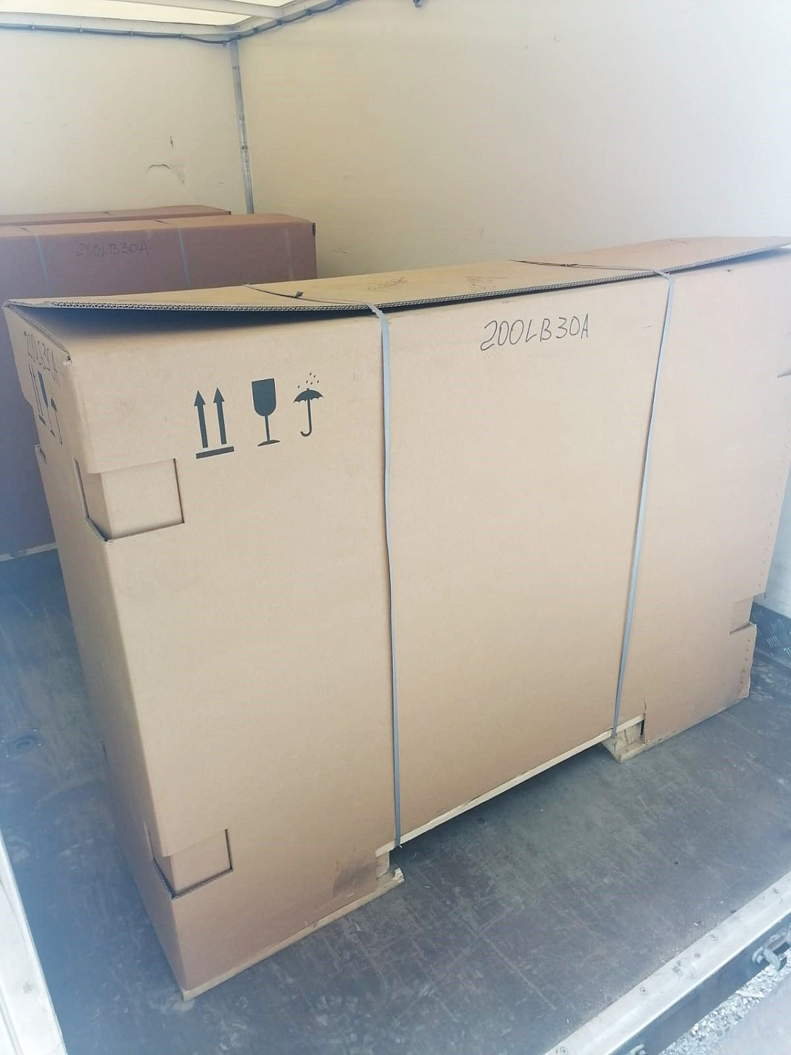 Отгрузка поршневого компрессора REMEZA СБ4/С-200.LB30A в Санкт-Петербурге