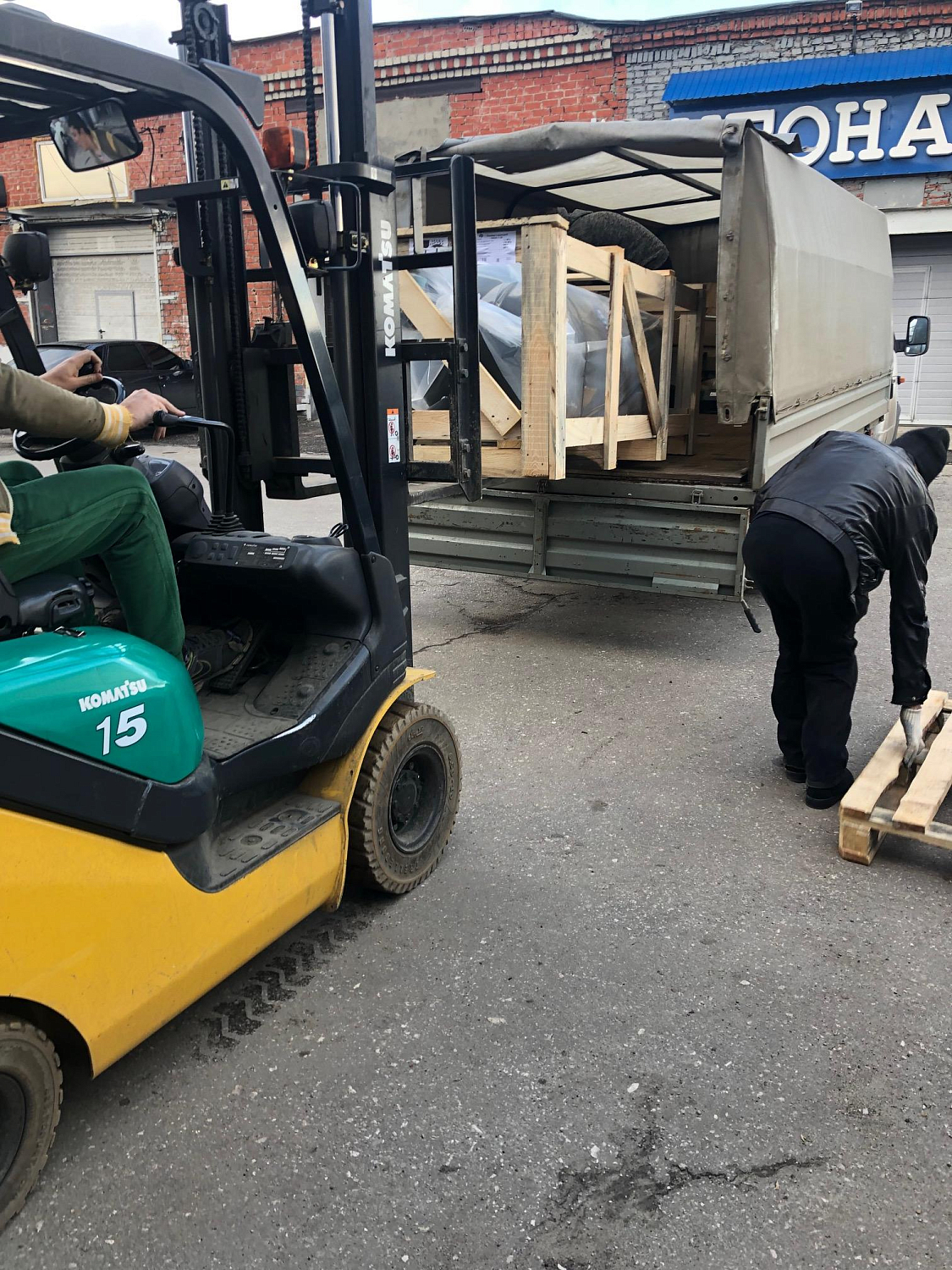 Отгрузка ресивера REMEZA в Новгороде