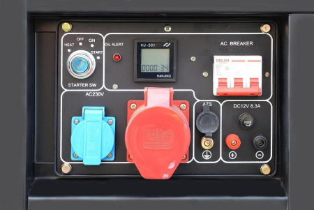 Дизельный генератор  SDG 8000EH3A в кожухе МК-2.1