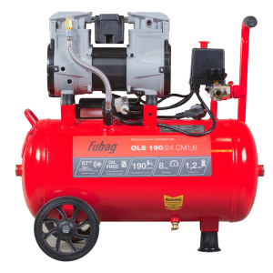 Поршневой компрессор Fubag OLS 190/24 CM1.6 646067 передвижной фото