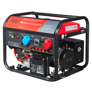 Бензиновый генератор Fubag BS 8500 XD ES DUPLEX 641090 синхронный фото