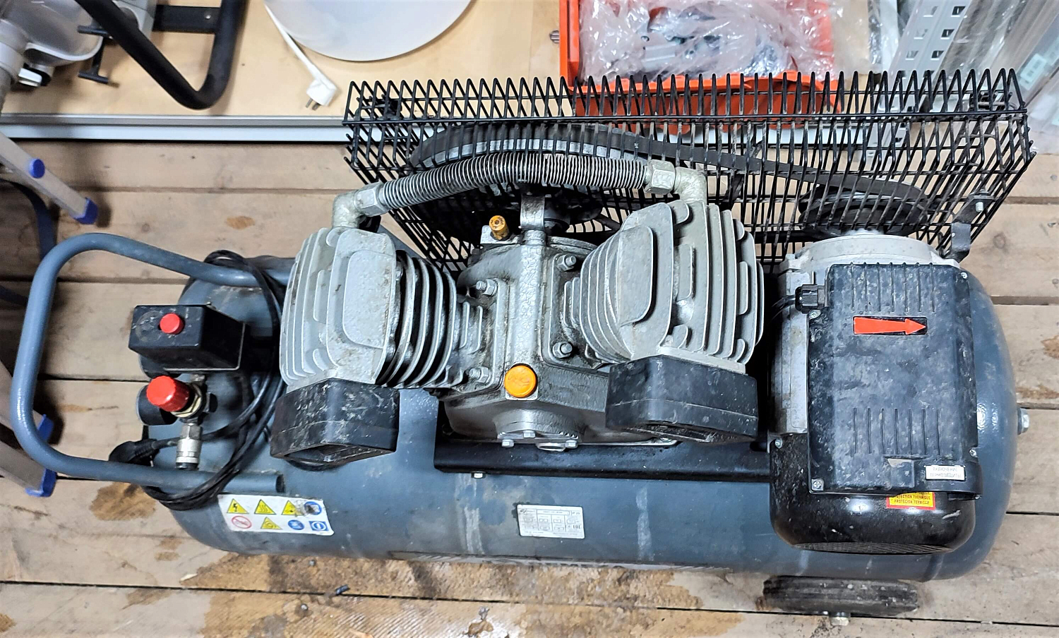 Ремонт поршневого компрессора REMEZA СБ4/С-100.LB30 по гарантии